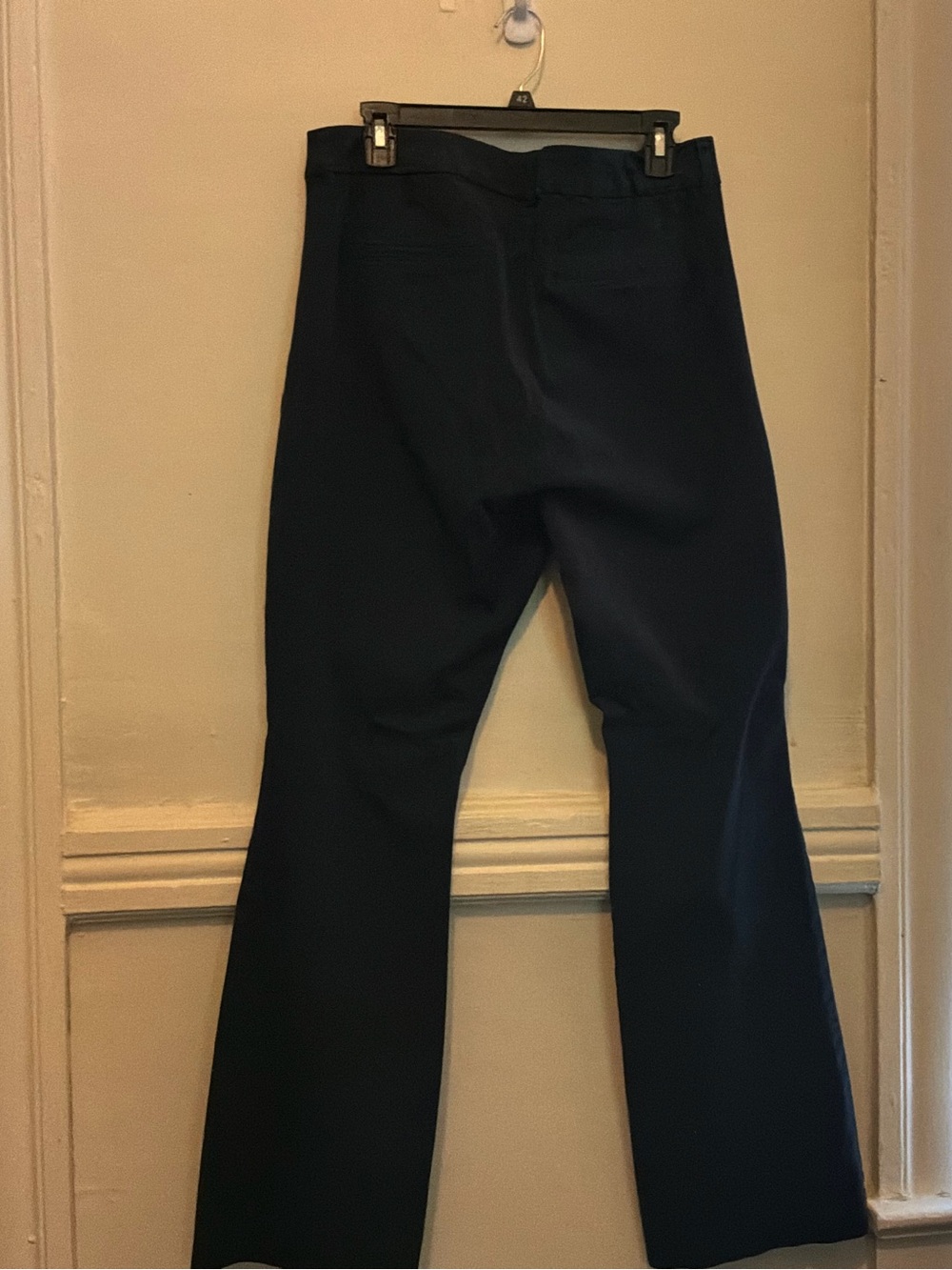 Old Navy Navy Pixie Flare High-Rise Pants 16 Tall